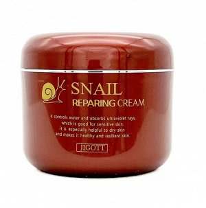 Крем восстанавливающий с муцином улитки - Snail reparing cream, 100мл