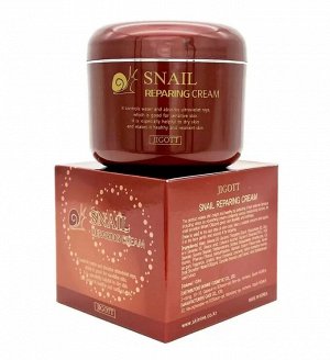 Крем восстанавливающий с муцином улитки - Snail reparing cream, 100мл