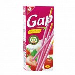 Бисквитные палочки в клубничной глазури &quot;Gap Strawberry&quot;, 12 g.