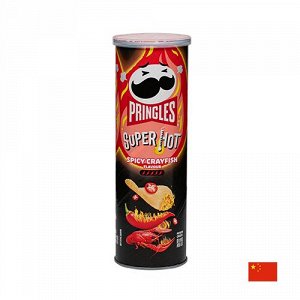 Pringles Super Hot Spicy Cryfish 110g - Принглс острые раки
