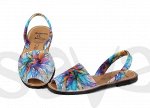 Avarca menorquina, SANDAL WOMAN LEATHER