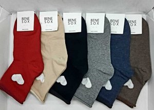 Enjoy the socks style Ggorangnae Носки ортопедические сердечки на голени