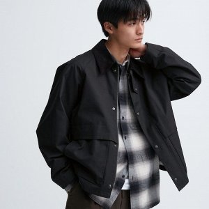 UNIQLO - стильная мужская куртка - 09 BLACK