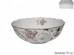 108-243 Салатник 15см.ПИОНЫ в под.уп.(х36)Фарфор