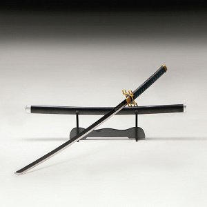 Сувенирное оружие "Катана Кито" 104 см, клинок 68 см, на подставке