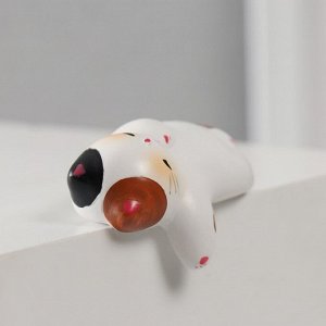 Фигурка полистоун «Утомившийся котик», 6x3.8x5 см