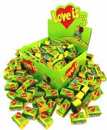 Love is жевательная резинка Яблоко и Лимон 100шт*4,2гр, шт