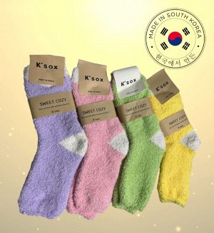 Высокие женские носки "пенка"ю.Корея