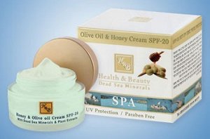 Health & Beauty F. Крем с оливковым маслом и медом SPF-20, 50 мл Х-101/3267	
 |