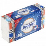 Полотенце бумажное 2-х слойное &quot;Bouquet&quot; 75л, 23х21,5см (Россия)