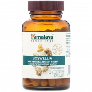 Himalaya, Boswellia, 60 вегетарианских капсул