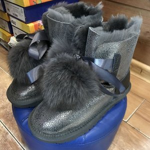 Угги Натуральная кожа, шерстяной мех