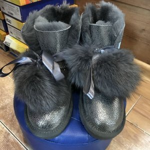 Угги Натуральная кожа, шерстяной мех