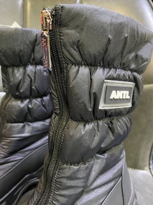 Сапоги Дутики для девочки Antilopa из текстиля с шерстью