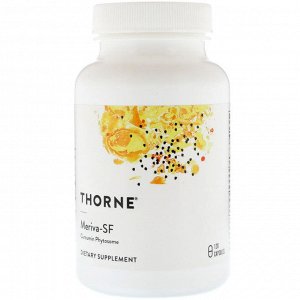 Thorne Research, Meriva-SF, фитосомы куркумина, 120 капсул