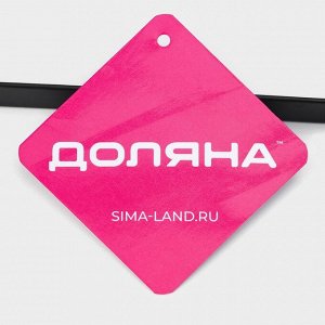 Подставка под бумажные полотенца Доляна «Лофт», 14x14x29 см, цвет чёрный