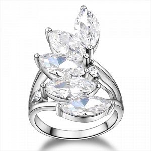 Кольцо с кристаллами Сваровски, арт. 47185