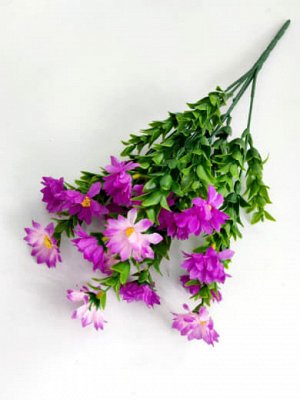 Цветы искусственные "РОМАШКИ" 35 см. 5 веток.