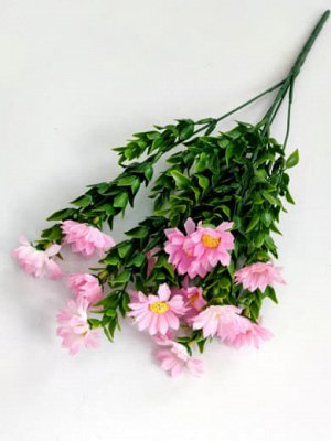 Цветы искусственные "РОМАШКИ" 35 см. 5 веток.