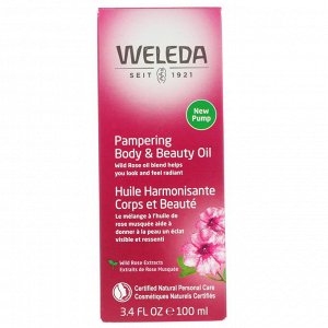 Weleda, Pampering Body &amp -  Beauty Oil, 3.4 fl oz (100 ml)