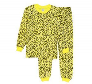 Пижама для девочек, желтый, 122 см, (JULLY Турция)