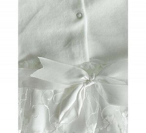 Комплект, костюм, платье для девочек, молочный, 68 см, (FINDIK Турция)