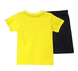 Комплект, костюм для мальчиков, желтый, 116 см, (MIXIMA Турция)