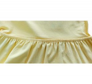 Платье для девочек, желтый, 86 см, (PF Турция)