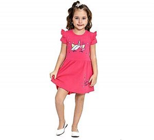 Платье для девочек,малиновый(PF Турция)