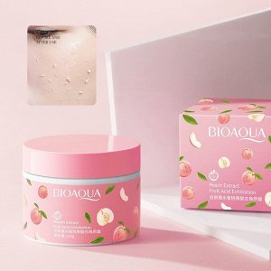 Пилинг скатка с экстрактом персика BIOAQUA, 140 гр.