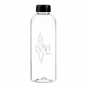 Бутылка для воды, 1 л, "Love йога"
