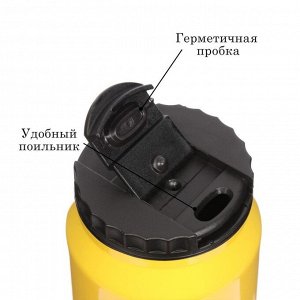 Термокружка, 400 мл, «Удачи на дороге», сохраняет тепло 8 ч, 7.6x19.3 см