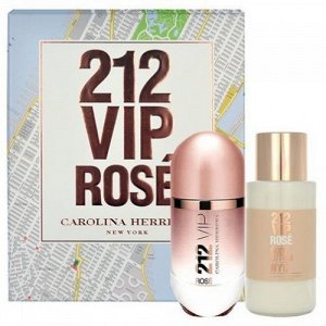 CH 212 VIP ROSE set edp 50ml +b/l 75ml (w)