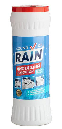 RAIN Чистящий порошок Санитарный Хлор-эффект 400гр/ ПНД