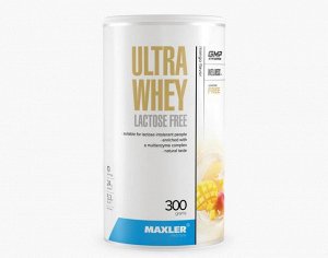 Протеин MAXLER Ultra Whey без лактозы - 300 гр (банка)