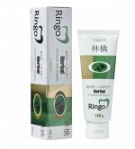 &quot;RINGO&quot; Паста зубная отбеливающая Herbal,150г