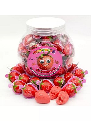 Жевательный мармелад с жидким центром Фрутиска (Клубничка), 12*50*12г., шт