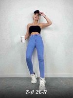 Женские джинсы Skinny. Материал: стрейч. Посадка: высокая