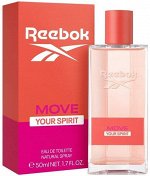 REEBOK MOVE YOUR SPIRIT pour femme Eau De Toilette 50 ml Туалетная вода женская