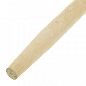 Черенок деревянный д40мм для лопат, с затыловкой и заострением (конус), h120см, высший сорт, береза (Россия)