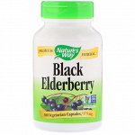 Natures Way, Black Elderberry, 575 mg, 100 Vegetarian Capsules