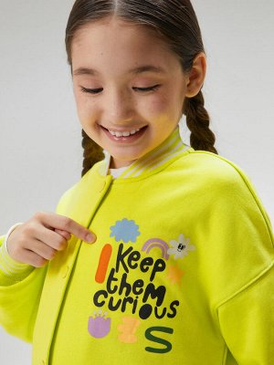 Куртка детская для девочек Feira лайм