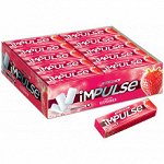«Impulse», жевательная резинка со вкусом клубники, без сахара, 14 г