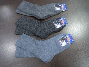 Носки мужские шерстяные махровые подголенок-резинка цвета при заказе