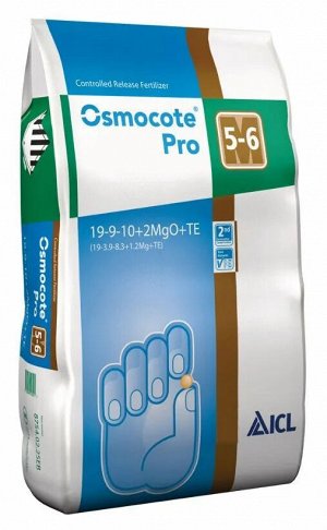 Удобрение Osmocote PRO 5-6 мес. (19-9-10+2MgO+TE)