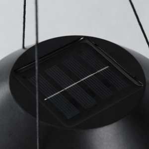 Музыка ветра с подсветкой от солнечной батареи "Фонарики" 13х13х55 см