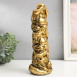 Фигурка полистоун «Три Хотея. Пирамидка», 26x10.8x8.5 см