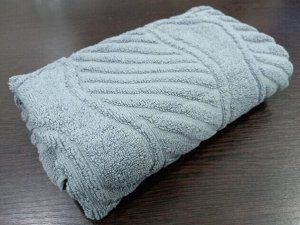 Махровый коврик для ног цвет Серый мираж 50*70 см