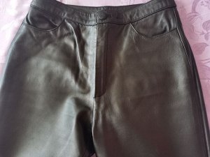 Кожаные женские брюки р.44, 100% натуральная кожа