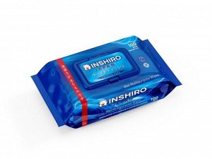 "INSHIRO" Влажные салфетки анти-бактериальные "Japan" 50шт.
